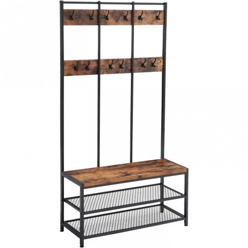 vasagle-mobilier-hol-cu-rafturi-umerasecu-suport-pentru-pantofi-si-scaun-maro-rustic-3