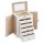 songmics-cutie-de-bijuterii-cu-5-sertare-si-oglinda-alba-26x15x32cm