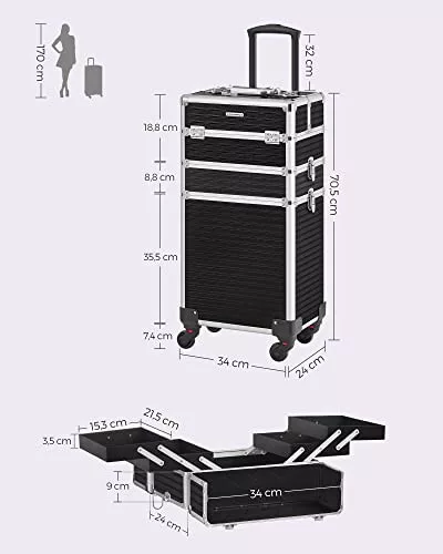 songmics-geanta-de-machiaj-valiza-profesionala-cosmetica-pe-roti-neagra-35x27x72cm