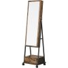 songmics-dulap-de-bijuterii-in-picioare-cu-oglinda-si-rafturi-cu-incuietoare-maro-rustic