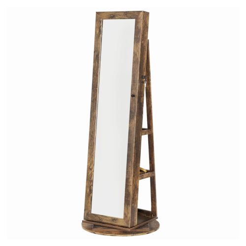 songmics-dulap-de-bijuterii-in-picioare-pivotant-360-cu-incuietor-cu-oglinda-maro-rustic