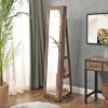 songmics-dulap-de-bijuterii-in-picioare-pivotant-360-cu-incuietor-cu-oglinda-maro-rustic