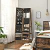 songmics-dulap-de-bijuterii-in-picioare-pivotant-360-cu-incuietor-cu-oglinda-maro-rustic