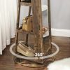 songmics-dulap-de-bijuterii-in-picioare-pivotant-360-cu-incuietor-cu-oglinda-maro-rustic