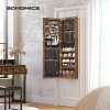 songmics-dulap-de-bijuterii-de-perete-cu-incuietoare-oglinda-maro-120x10x36cm