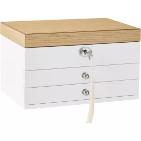 songmics-cutie-de-bijuterii-3-etaje-cu-2-sertare-alb-25x18x14cm