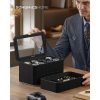 songmics-cutie-de-ceas-pentru-8-ceasuri-3-niveluri-piele-in-relief-finisaj-negru-cerneala