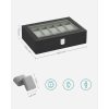 songmics-carcasa-din-piele-ecologica-cu-12-compartimente-capac-din-sticla-negru-30x20x8cm