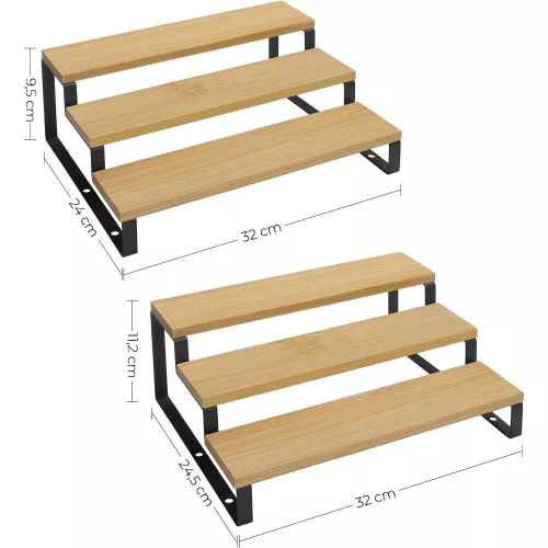 songmics-set-de-2-bucati-suport-condimente-din-bambus-3-niveluri-negru-32x24x119cm