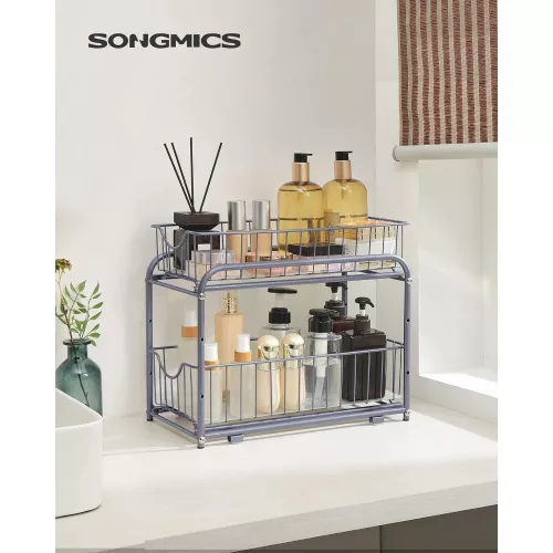 songmics-uscator-de-oale-si-farfurii-cu-doua-niveluri-argintiu-36x21x2531cm