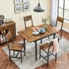 vasagle-masa-pliabila-pentru-24-persoane-maro-rustic-78-x-76-x-75-cm