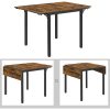 vasagle-masa-pliabila-pentru-24-persoane-maro-rustic-78-x-76-x-75-cm