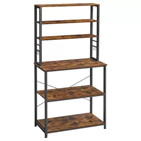 vasagle-raft-de-bucatarie-cu-6-rafturi-6-carlige-maro-rustic-80x40x167cm