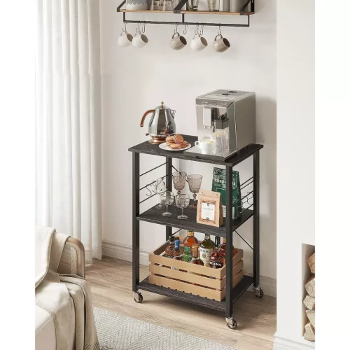 vasagle-carucior-de-bucatarie-raft-de-depozitare-stejar-negru-60x40x84cm