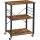 vasagle-carucior-de-bucatarie-raft-de-depozitare-maro-rustic-60x39x84cm