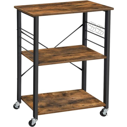 vasagle-carucior-de-bucatarie-raft-de-depozitare-maro-rustic-60x39x84cm