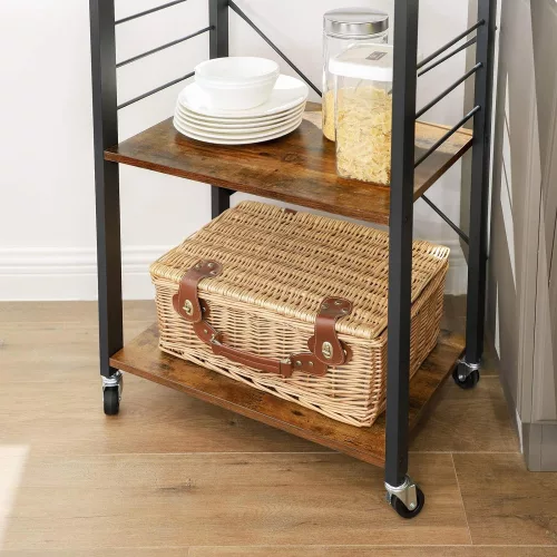 vasagle-carucior-de-bucatarie-raft-de-depozitare-maro-rustic-60x39x84cm