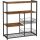 vasagle-raft-de-bucatarie-cu-rafturi-de-depozitare-carlige-cos-de-sarma-maro-rustic-2