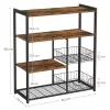 vasagle-raft-de-bucatarie-cu-rafturi-de-depozitare-carlige-cos-de-sarma-maro-rustic-2