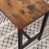 vasagle-bancheta-de-bucatarie-2buc-maro-rustic-108x33x50cm