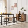 vasagle-bancheta-de-bucatarie-2buc-maro-rustic-108x33x50cm