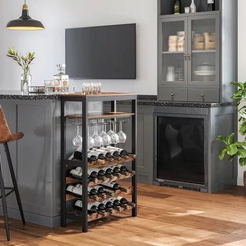 songmics-suport-pentru-vin-pentru-24-de-sticle-de-vin-in-picioare-maro-rustic-66x30x100cm