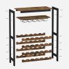 songmics-suport-pentru-vin-pentru-24-de-sticle-de-vin-in-picioare-maro-rustic-66x30x100cm