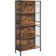 vasagle-raft-de-depozitare-maro-rustic-74x30x154cm