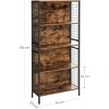 vasagle-raft-de-depozitare-maro-rustic-74x30x154cm