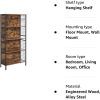 vasagle-raft-de-depozitare-maro-rustic-74x30x154cm