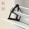 vasagle-dulap-pantofi-cu-2-usi-alb-83x60x24cm