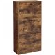 vasagle-dulap-de-pantofi-cu-3-usi-maro-rustic-60x24x120cm