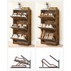 vasagle-dulap-de-pantofi-cu-3-usi-maro-rustic-60x24x120cm