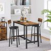 vasagle-scaun-de-bar-2-buc-scaune-inalte-de-bucatarie-piele-artificiala-maro-rustic-negru