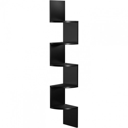 vasagle-raft-de-colt-in-zigzag-cu-5-niveluri-negru-20x20x127cm