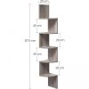 vasagle-raft-de-colt-perete-plutitor-cu-5-niveluri-greige-20x20x127cm