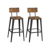 vasagle-scaun-de-bar-2-buc-scaun-inalt-de-bucatarie-patrat-maro-rustic