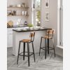 vasagle-scaun-de-bar-2-buc-scaun-inalt-de-bucatarie-patrat-maro-rustic