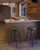 vasagle-echo-scaune-de-bar-2-buc-husa-din-piele-artificiala-cusuta-verde-inaltime-63-cm