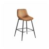 vasagle-scaune-de-bar-2-buc-spatar-ergonomic-piele-ecologica-picioare-metalice-maro
