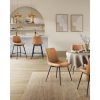 vasagle-scaune-de-bar-2-buc-spatar-ergonomic-piele-ecologica-picioare-metalice-maro