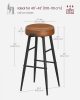 vasagle-echo-scaune-de-bar-2-buc-husa-din-piele-artificiala-cusuta-inaltime-76-cm