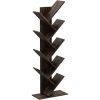 vasagle-raft-de-carti-raft-in-picioare-maro-rustic-50x25x141cm