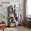 vasagle-raft-de-depozitare-maro-rustic-150x74x30cm