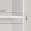 vasagle-raft-de-carti-stil-scandinav-6-niveluri-alb-40x24x178cm