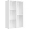 vasagle-raft-de-carti-raft-de-depozitare-alb-80x50x24cm