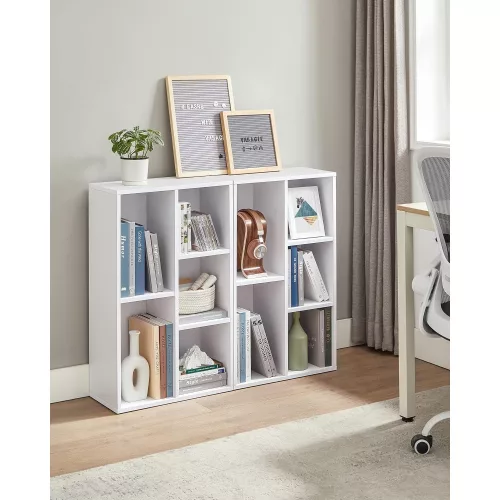 vasagle-raft-de-carti-raft-de-depozitare-alb-80x50x24cm