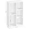 vasagle-raft-de-carti-raft-de-depozitare-alb-80x50x24cm