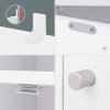vasagle-raft-de-carti-raft-de-depozitare-cu-3-usi-alb-97x97x29cm