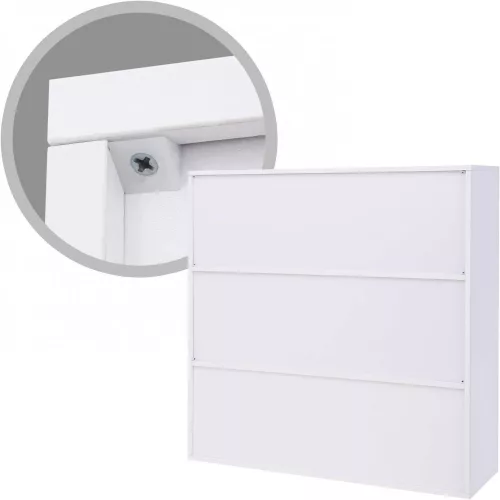 vasagle-raft-de-carti-raft-de-depozitare-cu-3-usi-alb-97x97x29cm